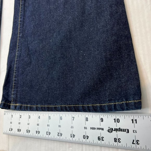 NWOT Mavi Style 192 Flared Denim Jeans Dark Wash Classic 100% Cotton Size 29/30 - Picture 14 of 14